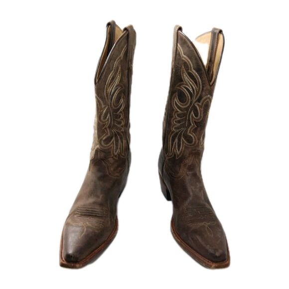 Shyanne Women's Loretta Western Boots Size 9.5 M Snip Toe Brown Retail $199 - Picture 4 of 13